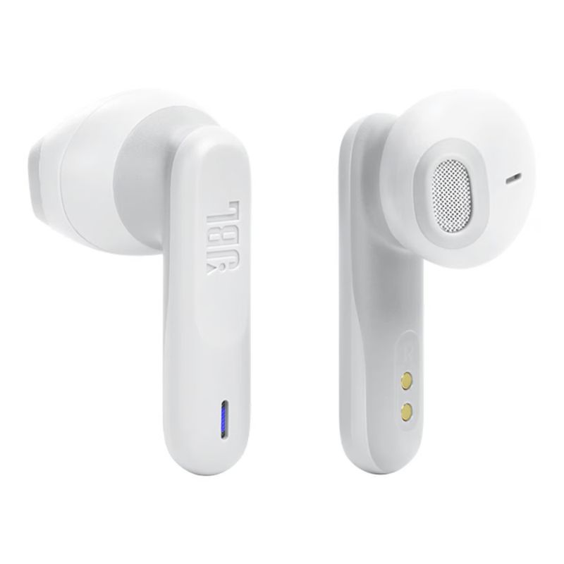 JBL Auriculares JBL Wave Flex Blancos: Sumérgete en el Sonido Profundo 330-4803
