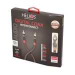 HELIOS Cable Coaxial Premium - Audio Digital de Alta Fidelidad 1.83 m 150-3774