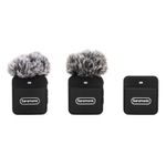 SARAMONIC Saramonic Blink 100 B2: Sistema de Micrófono Inalámbrico Doble para Cámaras y Dispositivos Móviles 420-3002