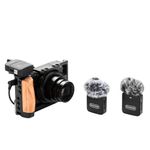 SARAMONIC Saramonic Blink 100 B2: Sistema de Micrófono Inalámbrico Doble para Cámaras y Dispositivos Móviles 420-3002