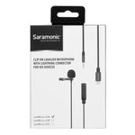 SARAMONIC Micrófono de Solapa Ultracompacto Saramonic LavMicro U1A con Conector Lightning para iPhone y iPad 420-3004