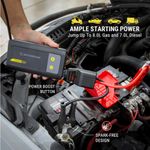 SCOSCHE Arrancador Portátil de 2000 Amperios y Batería de Respaldo para autos 220-1029
