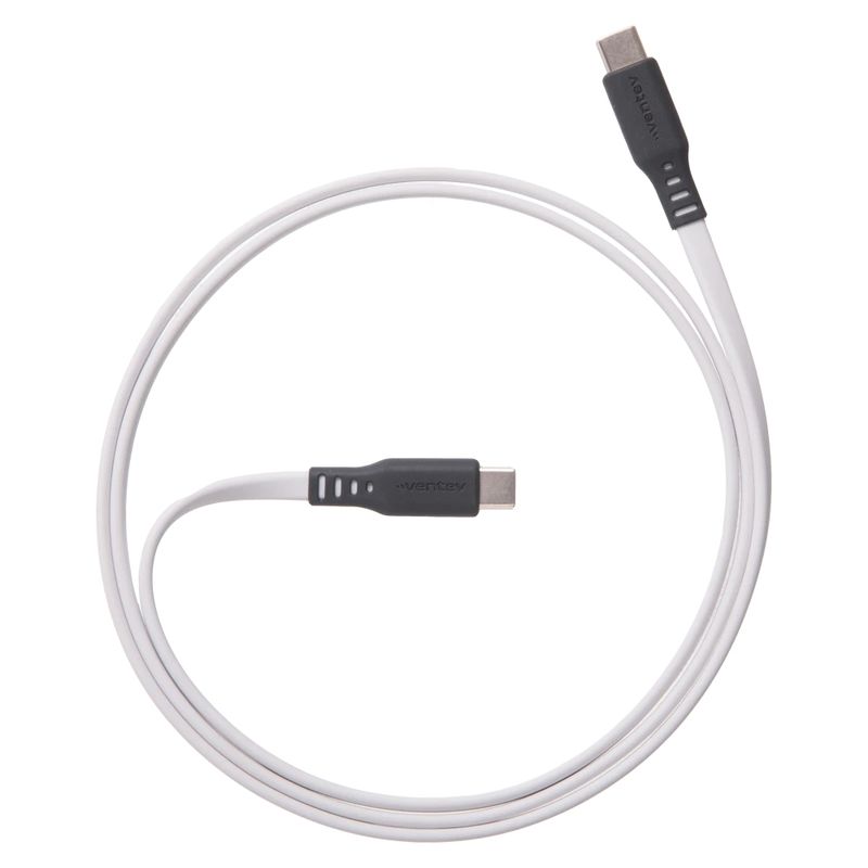 VENTEV Cargador de Pared y Cable USB-C Ventev 30W PD PPS Mini Blanco - Carga Rápida y Eficaz 290-9144