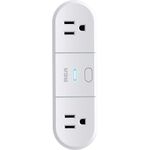 RCA Enchufe Inteligente de Doble Salida RCA PLG125WH - Compatible con Alexa y Google 610-6156