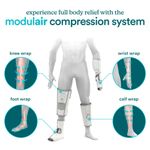 HOMEDICS Envoltura de Compresión para Rodilla Modulair HoMedics - Alivio Avanzado y Recuperación 630-4052
