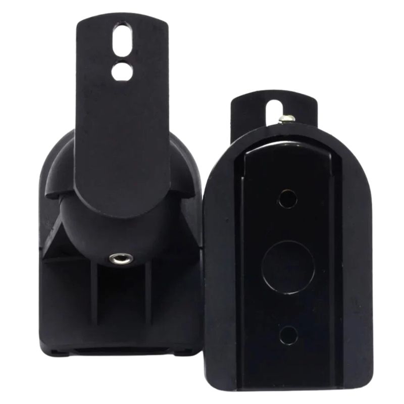 MONOPRICE Soportes de Pared de Bajo Perfil para Parlantes - Capacidad 3.5 kg, Color Negro 400-6285