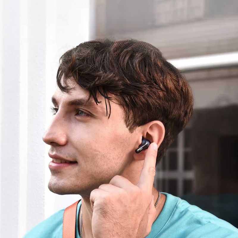 TOZO Agile Pods en color Negro:  Auriculares Bluetooth 5.0 - Inmersión Total en Sonido HD 330-3103