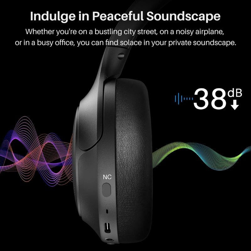 TOZO TOZO H10 Auriculares con Cancelación de Ruido Activa - Audio Inmersivo 330-3106