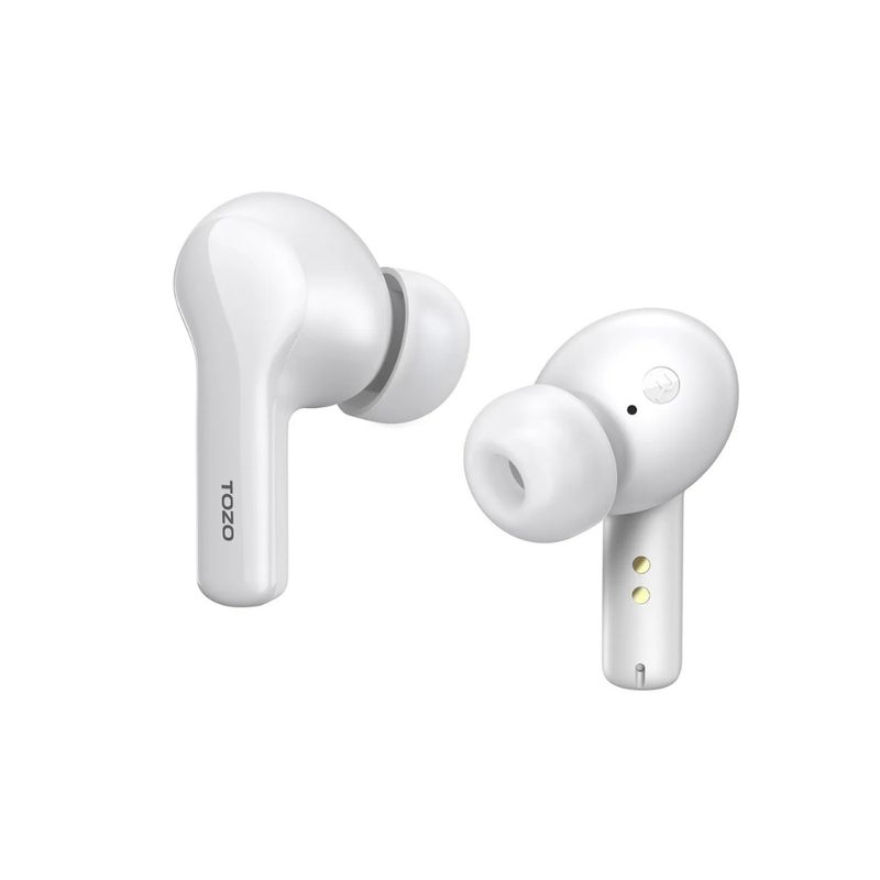 TOZO Agile Pods en color Blanco:  Auriculares Bluetooth 5.0 - Inmersión Total en Sonido HD 330-3104