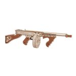 ROKR Kit Modelo Subfusil Thompson de Madera 3D - ROKR LQB01 600-1509