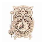 ROKR Reloj Mecánico de Búho ROKR LK503 - Kit de Ensamblaje con Engranajes 600-1510