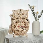 ROKR Reloj Mecánico de Búho ROKR LK503 - Kit de Ensamblaje con Engranajes 600-1510