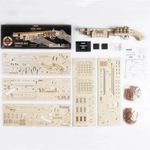 ROKR ROKR Terminator M870 - Kit de Arma de Madera Modelo Justice Guard LQ501: Diseño Realista y Mecánico 600-1506
