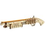 ROKR ROKR Terminator M870 - Kit de Arma de Madera Modelo Justice Guard LQ501: Diseño Realista y Mecánico 600-1506