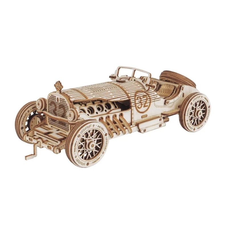 ROKR ROKR Grand Prix Car Modelo a Escala Rompecabezas Puzzle de Madera 3D 600-1516