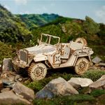 ROKR ROKR Army Jeep MC701 - Modelo a Escala de Jeep Militar de Madera 600-1515