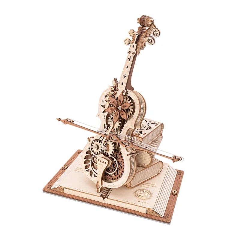 ROKR ROKR Magic Cello AMK63 - Caja de Música Mecánica de Madera 600-1511