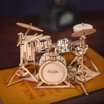 ROLIFE RoLife Drum Kit TG409 - Kit de Batería de Madera 3D 600-1514