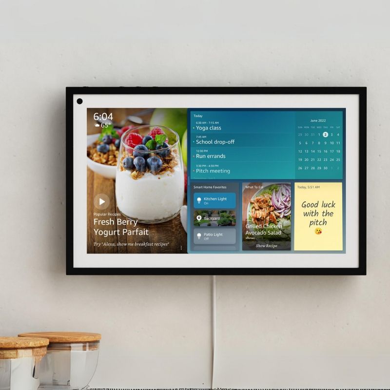 AMAZON Echo Show 15: Pantalla Inteligente Full HD de 15.6" con Alexa y Fire TV Integrados 400-6286