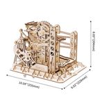 ROKR ROKR LG503 Circuito de Canicas Marble Explorer Swingback Wall Rompecabezas 3D de Madera 600-1524