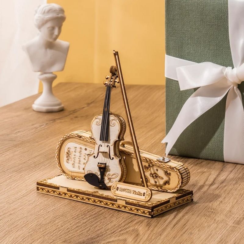 ROKR ROKR Violin Capriccio TG604K Rompecabezas 3D de Madera 600-1525