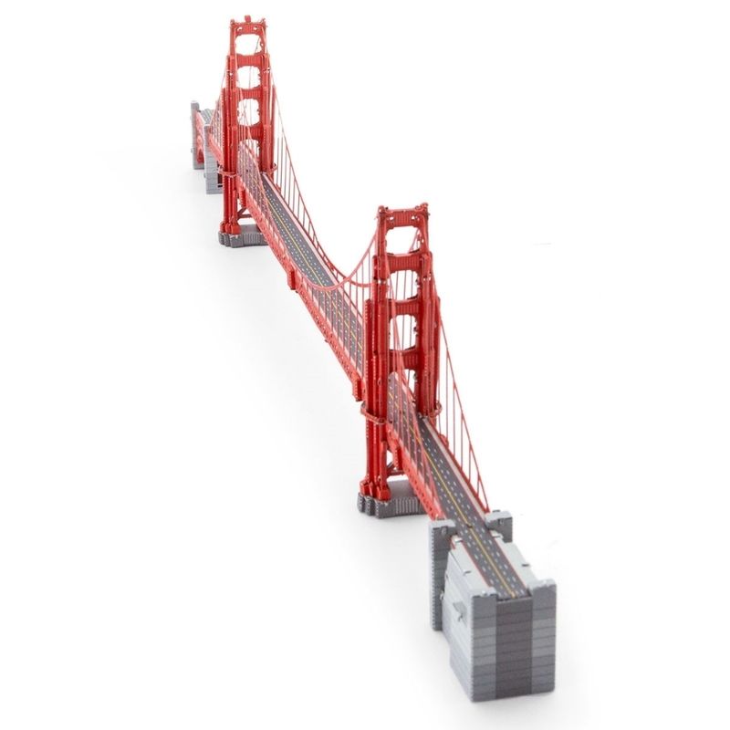 FASCINATION Rompecabezas de Metal 3D Metal Earth Golden Gate Bridge 600-20311