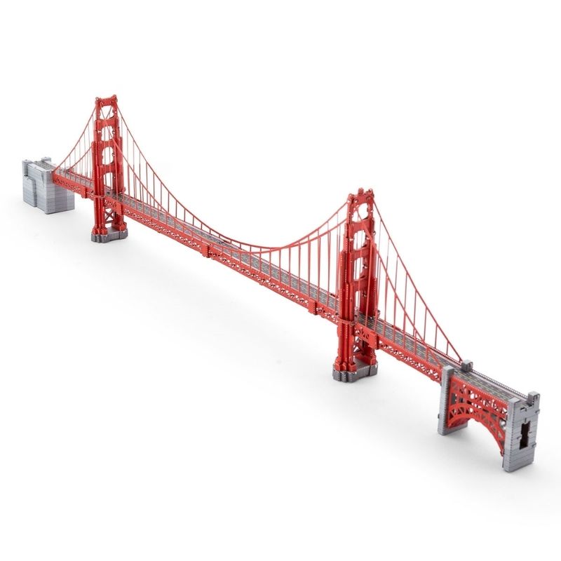 FASCINATION Rompecabezas de Metal 3D Metal Earth Golden Gate Bridge 600-20311