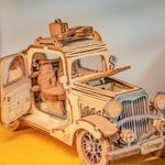ROLIFE Rolife TG504 Coche Vintage Moderno Rompecabezas 3D de Madera 600-1522