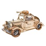 ROLIFE Rolife TG504 Coche Vintage Moderno Rompecabezas 3D de Madera 600-1522