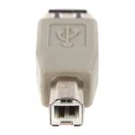MONOPRICE Adaptador Monoprice USB 2.0 de USB-A Hembra a USB-B Macho 120-2982