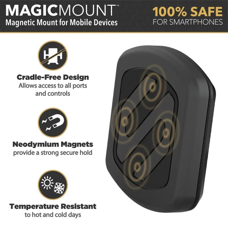 SCOSCHE Soporte Magnético para Ventilación de Auto Scosche MagicMount Vent2 210-2059