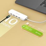 J5CREATE Adaptador Multi-Puerto USB-C J5create JCH345E con HDMI, USB 3.0, Ethernet y PD 3.0 260-5504
