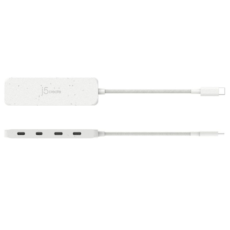 J5CREATE Adaptador Multi-Puerto USB-C J5create JCH345E con HDMI, USB 3.0, Ethernet y PD 3.0 260-5504