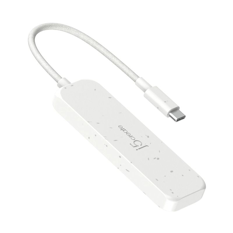 J5CREATE Adaptador Multi-Puerto USB-C J5create JCH341E con HDMI, USB 3.0 y PD 3.0 260-5502