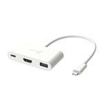 J5CREATE Adaptador Multi-Puerto USB-C J5create JCA379EW con HDMI, Ethernet y USB 3.0 260-5500