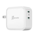 J5 Cargador Rápido USB J5create JUP2440 de 4 Puertos con Power Delivery 290-1144