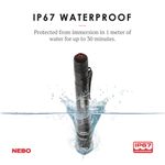 NEBO Linterna Recargable NEBO Inspector RC 610-6163