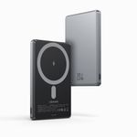 USAMS Power Bank Magnético Inalámbrico de Carga Rápida US-CD220 5000mAh PD 20W - Gris 230-3191
