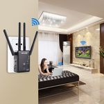 WAVLINK Extensor de WiFi Wavlink AC1200 con Doble Banda y 4 Antenas de Alta Ganancia 250-5235