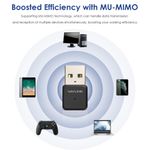 WAVLINK Adaptador WiFi USB Dual Band AC 650 Mbps 260-4003