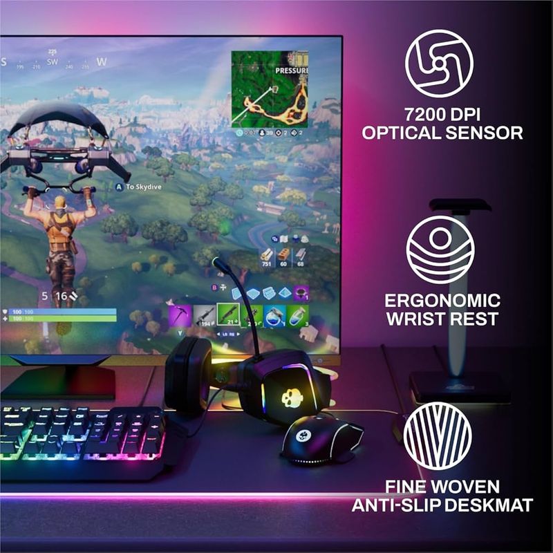 GAMEPUNK Gamepunk Codebreakers - Kit de Accesorios Gaming 6 en 1 260-5288