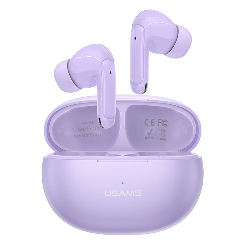 USAMS Auriculares Inalámbricos USAMS TWS X-don Serie BT 5.3 - Morados 330-3203