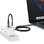 USAMS Cable de Carga Rápida USAMS USB-C a USB-C 100W con Pantalla Digital 1.2m 120-2991