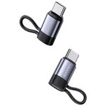 USAMS Adaptador USAMS Lightning a USB-C de Aluminio con Carga Rápida PD 30W 120-2997