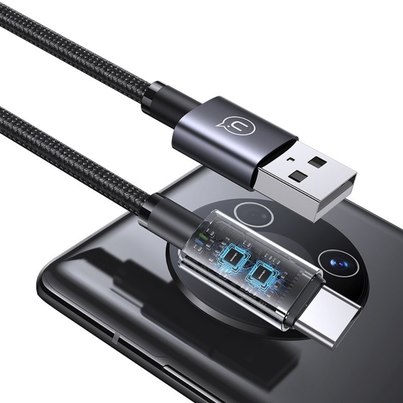 USAMS-Cable-USAMS-USB-C-a-USB-3A-de-Aluminio-con-Carga-Rapida-y-Nucleo-de-Cobre-Reforzado---25cm-120-2996