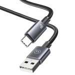 USAMS Cable USAMS USB-C a USB 3A de Aluminio con Carga Rápida y Núcleo de Cobre Reforzado - 2 metros 120-3004