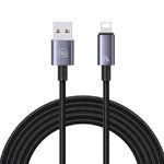 USAMS Cable de Datos y Carga Rápida USAMS Lightning 2.4A de Aleación de Aluminio - 2 metros 120-3006