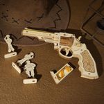 ROKR Revolver Corsac M60 3D de Madera 600-1529