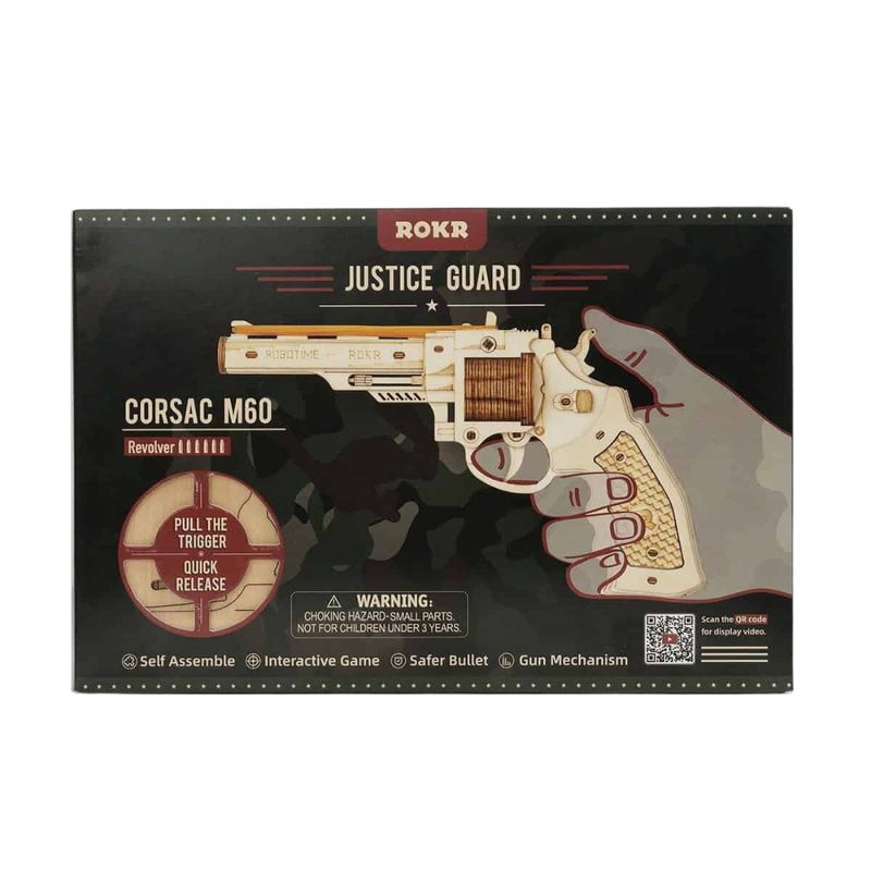 ROKR Revolver Corsac M60 3D de Madera 600-1529