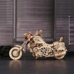 ROKR Motocicleta Cruiser 3D de Madera 600-1528